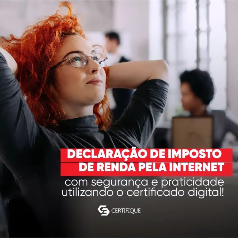 Declara O De Imposto De Renda Pela Internet Seguran A E